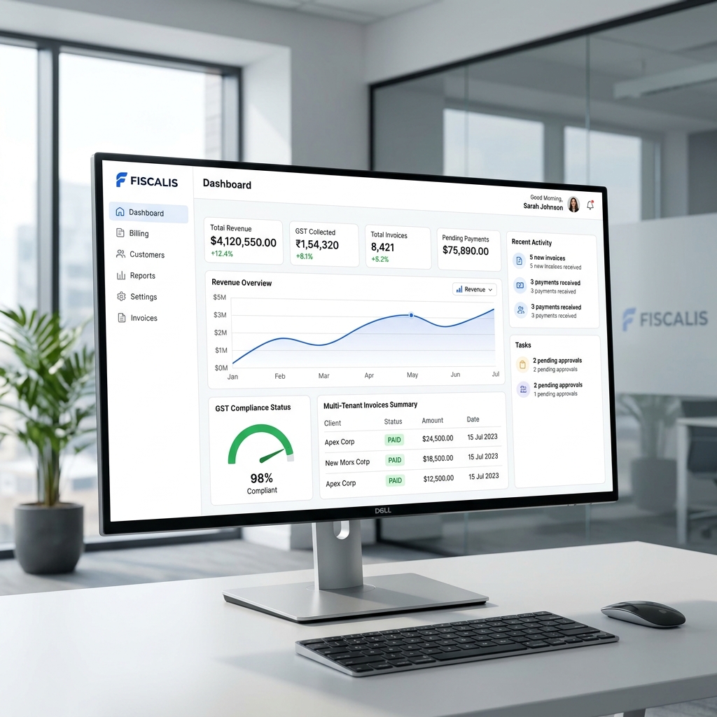Fiscalis Enterprise Billing Dashboard